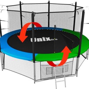 Батут UNIX Line Классик / Classic 10 ft (305 см) с внутренней защитной сеткой