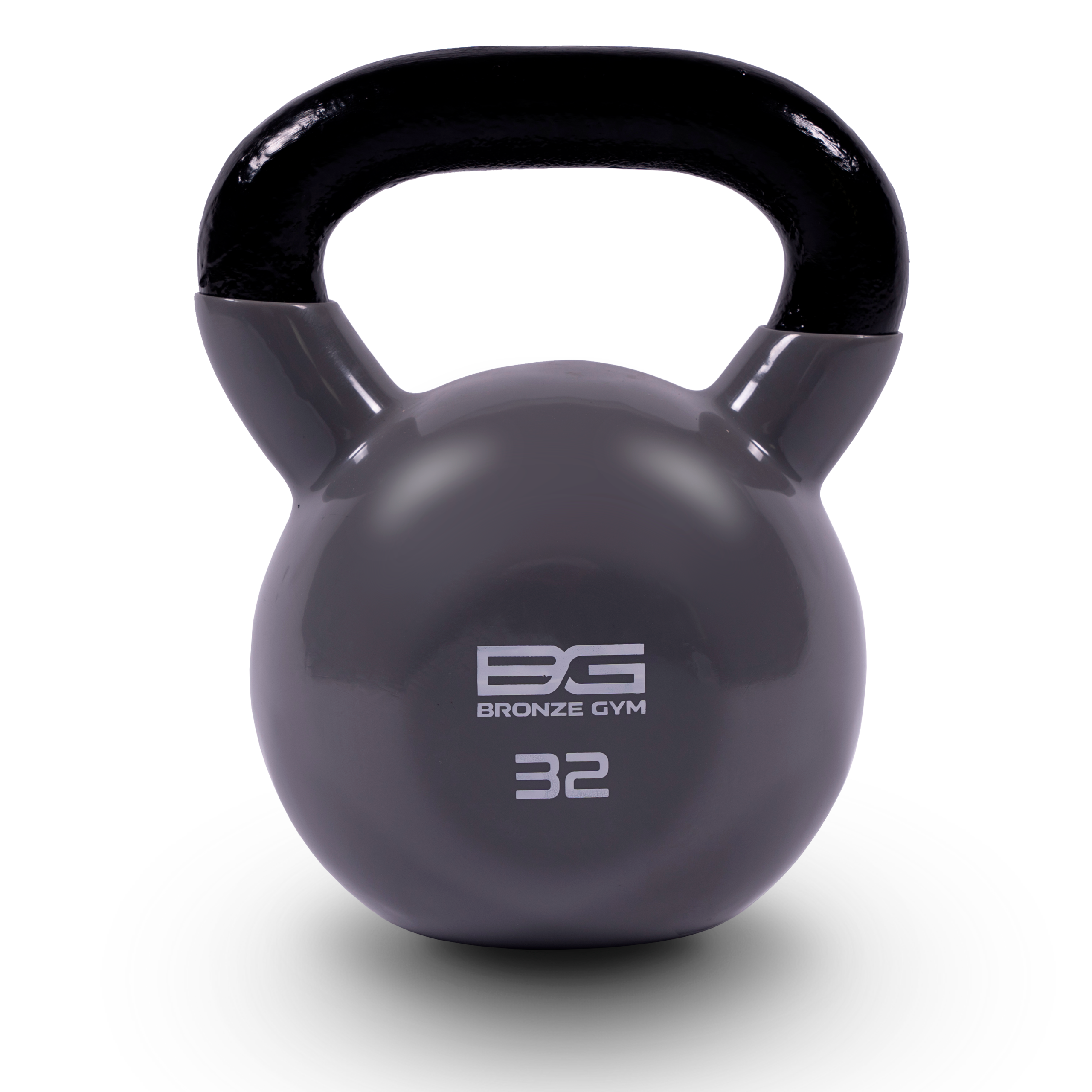 Гиря BRONZE GYM в виниловой оболочке 32 кг