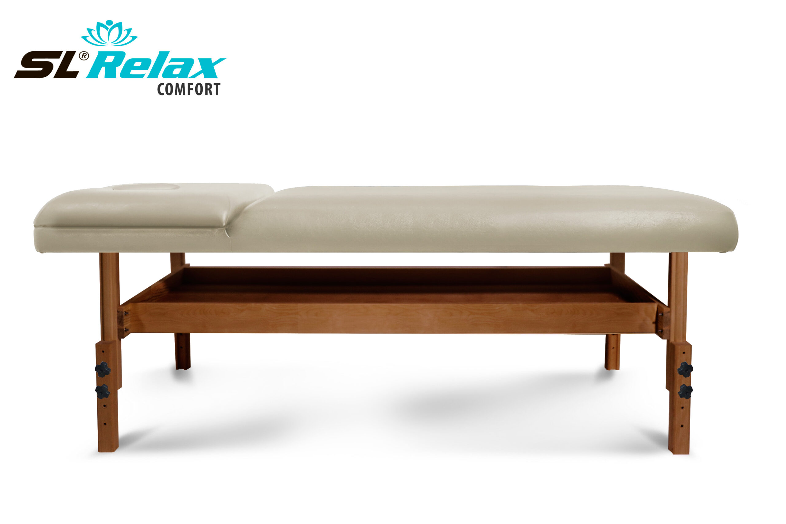 Массажный стол Relax Comfort бежевая кожа — изображение 7