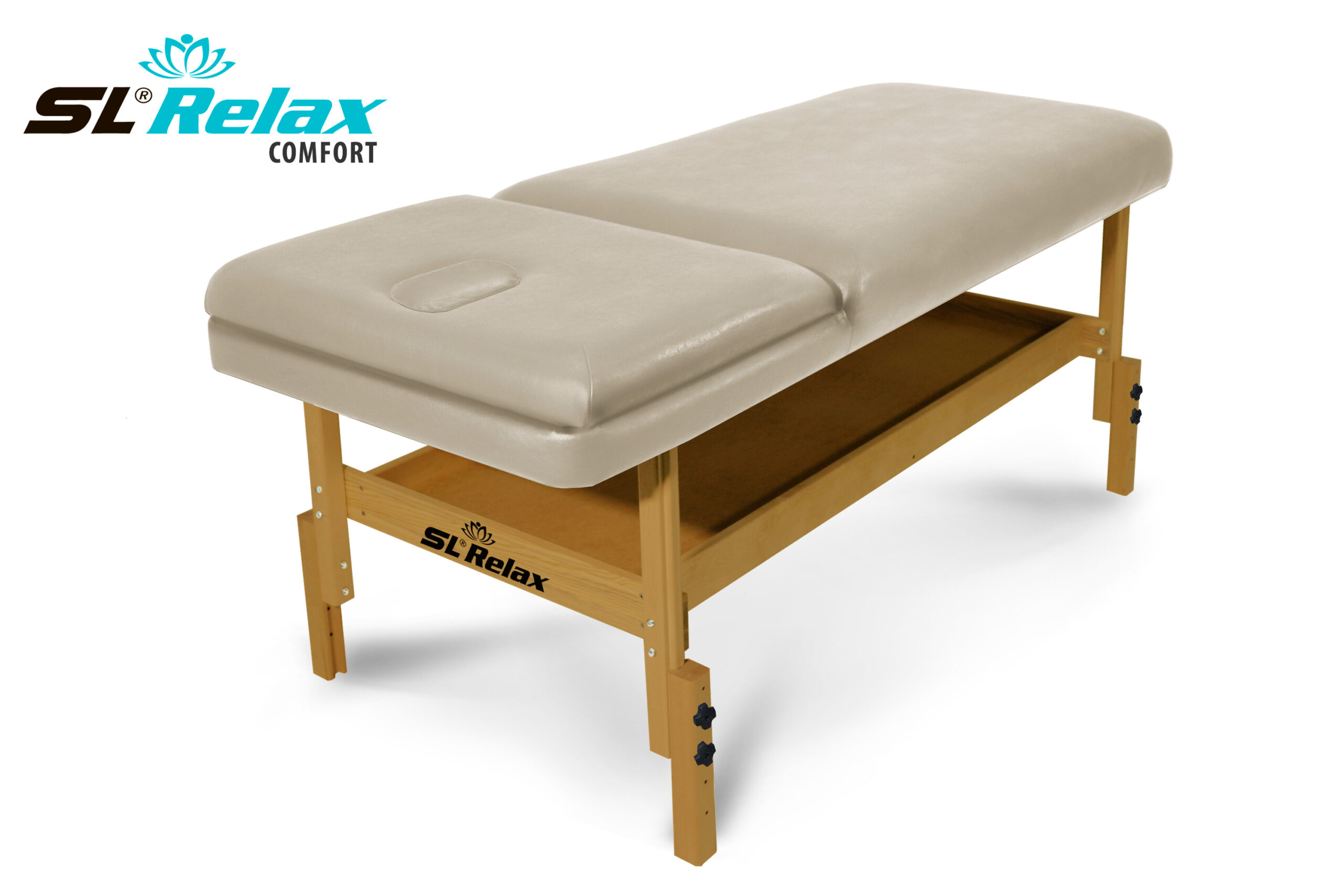 Массажный стол Relax Comfort бежевая кожа — изображение 8