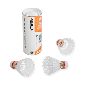 Комплект воланов для бадминтона KRAFLA SH-W300F (3 шт)